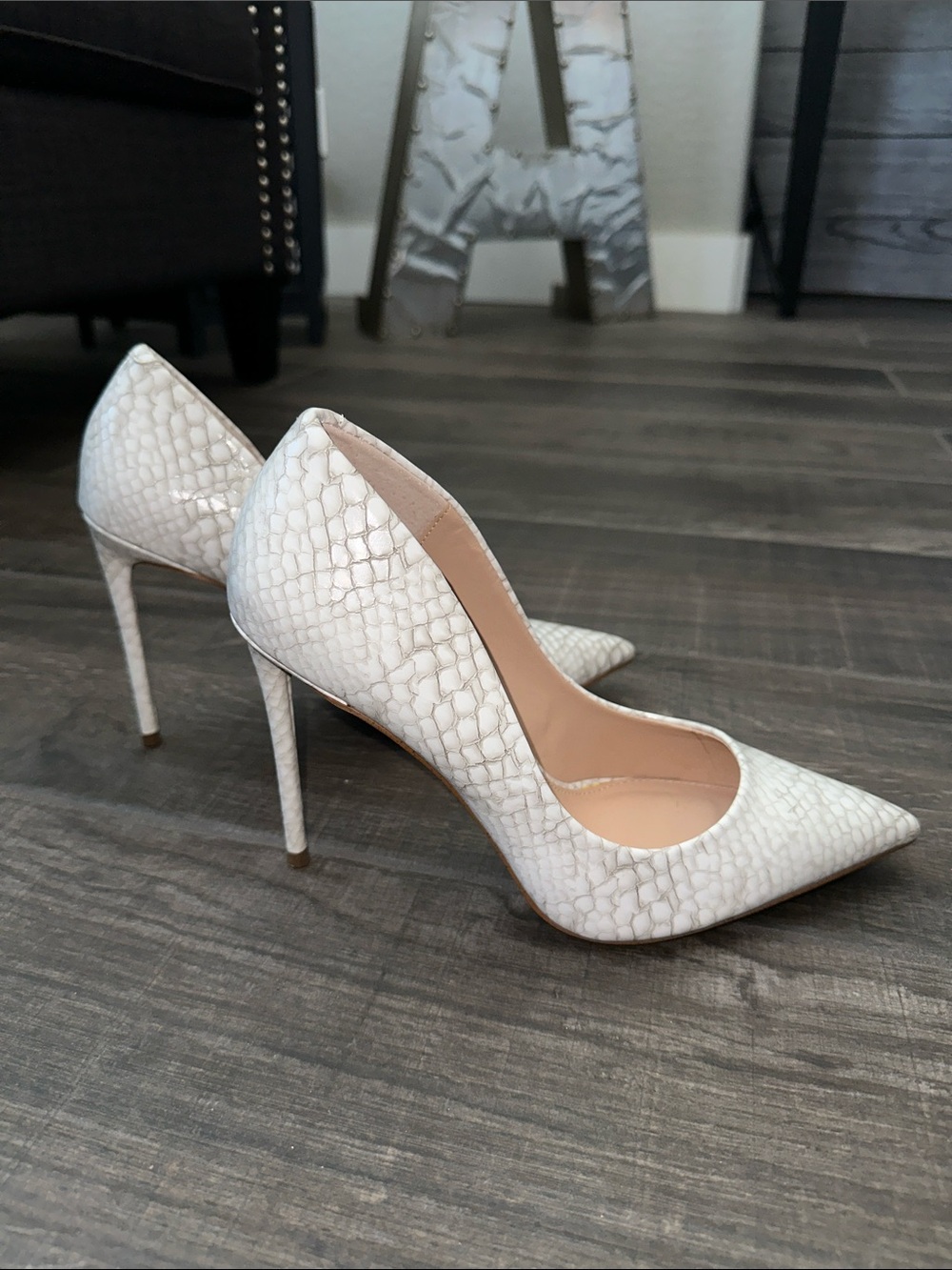 Steve Madden Vala Snake Heels